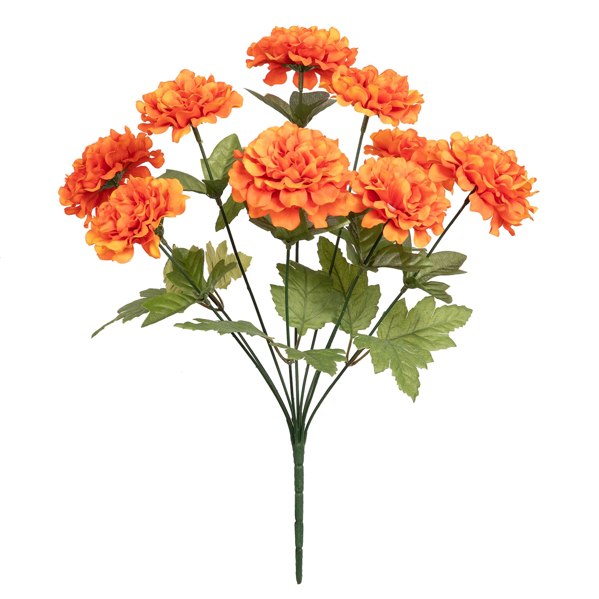 17" Orange Marigold Bush by Ashland®